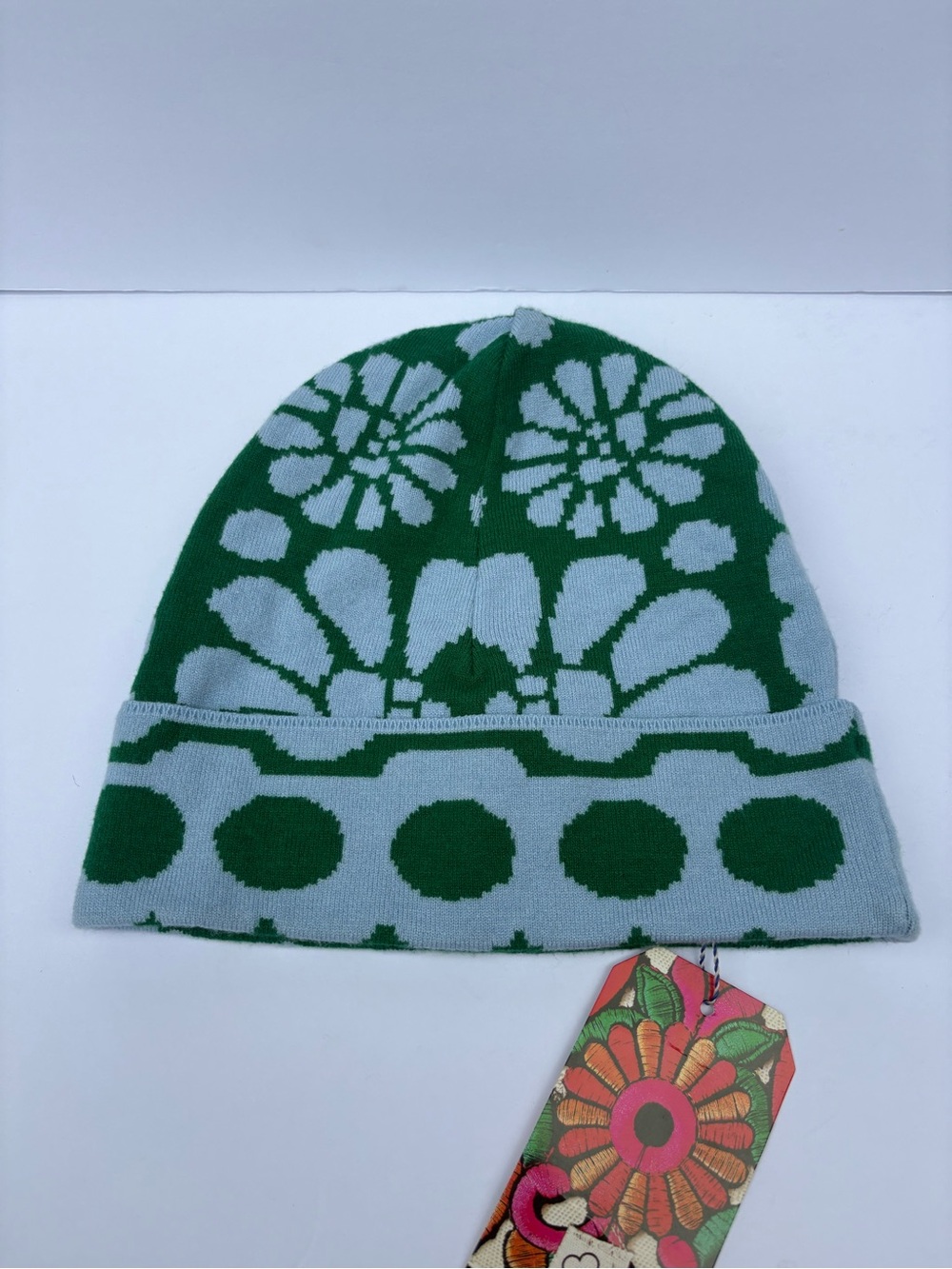 NWT Farm Rio x Anthropologie Printed Beanie